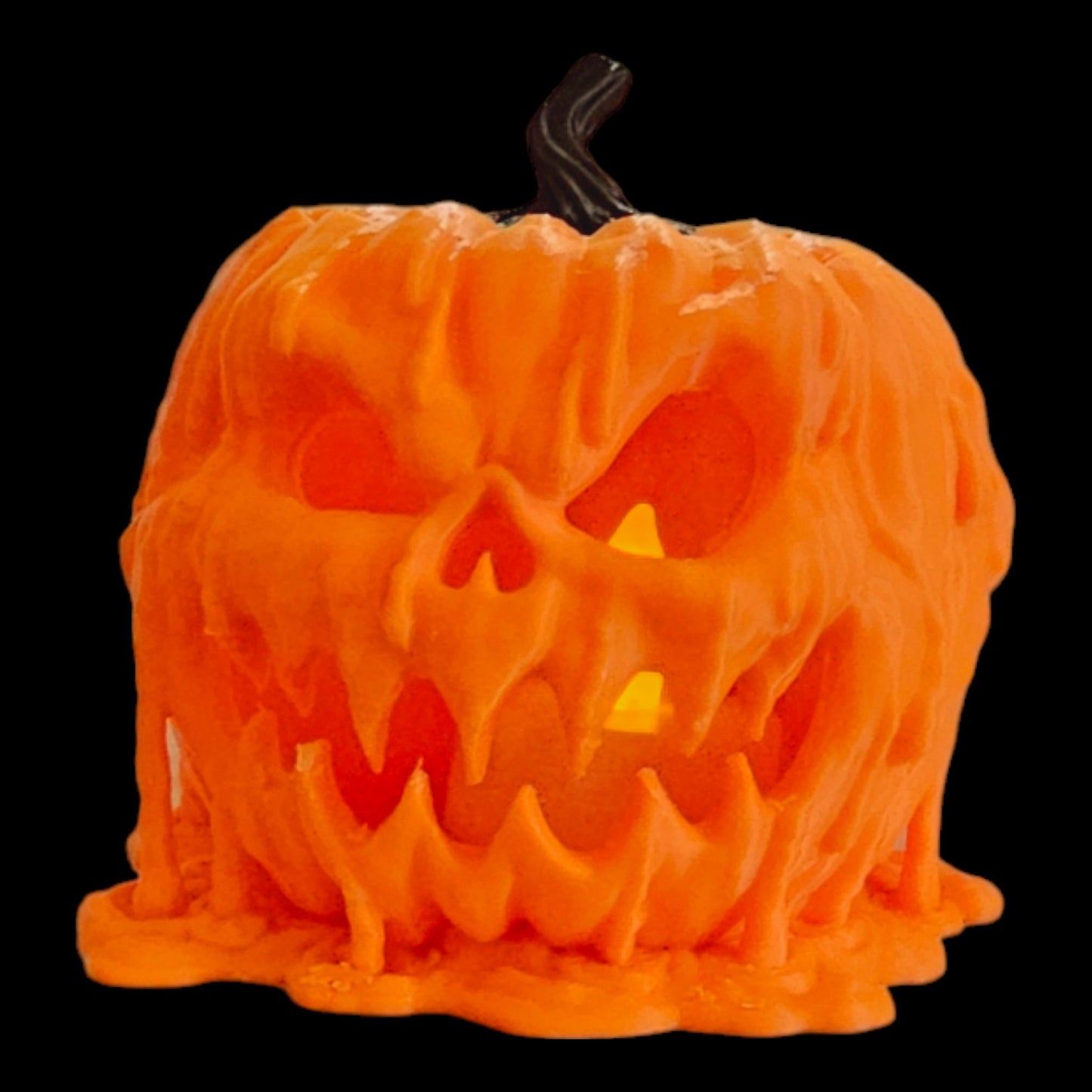 Melting Pumpkin Tealight Holder