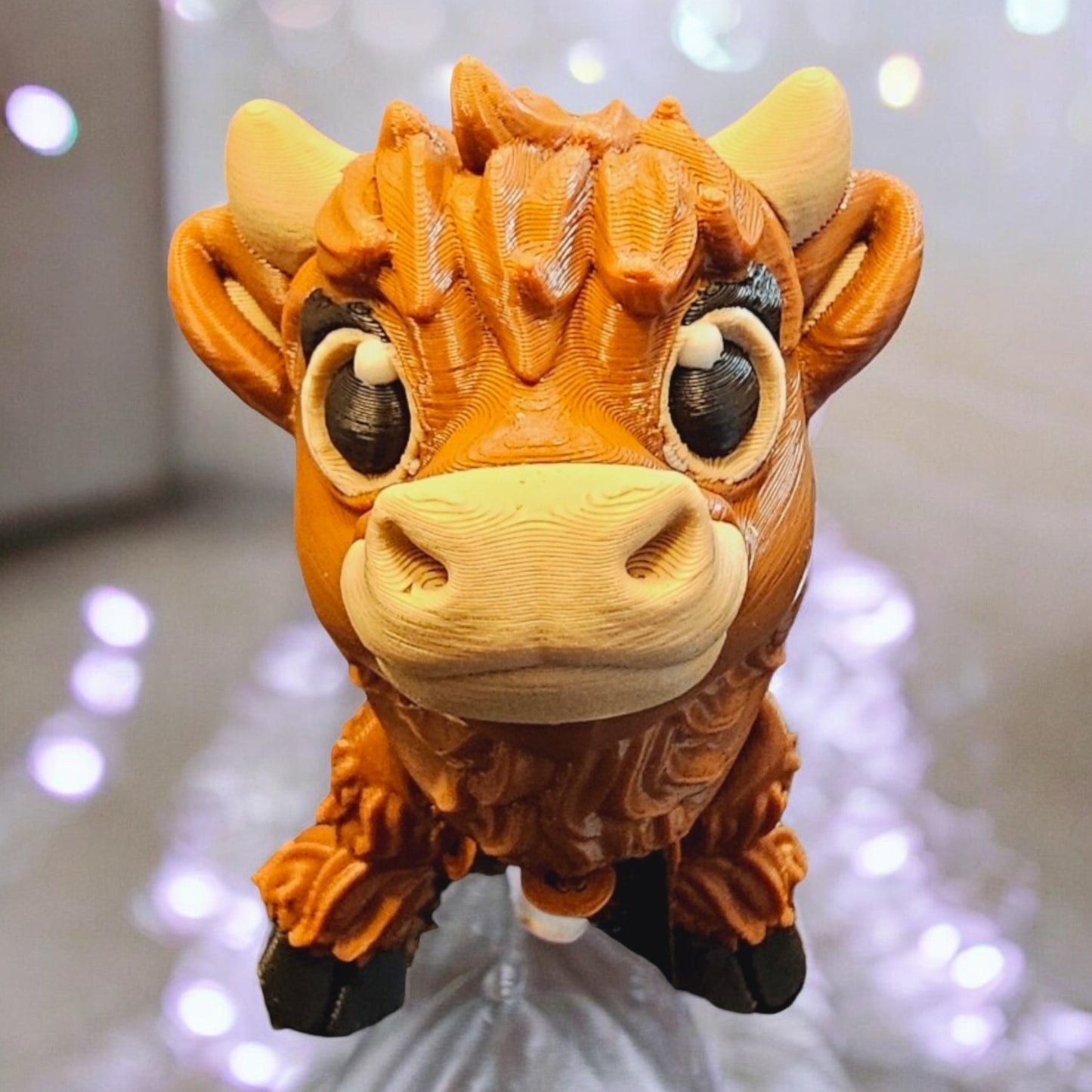 Articulating Highland Cow