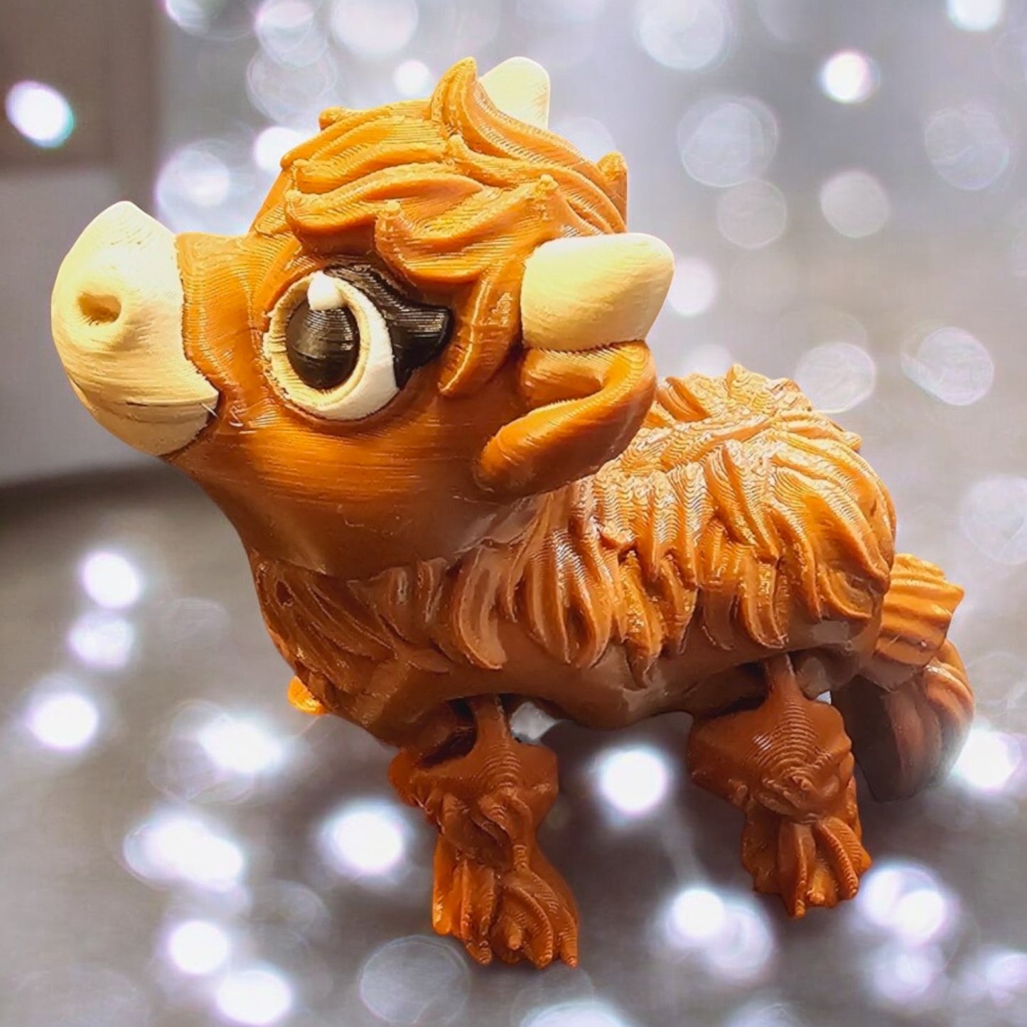 Articulating Highland Cow