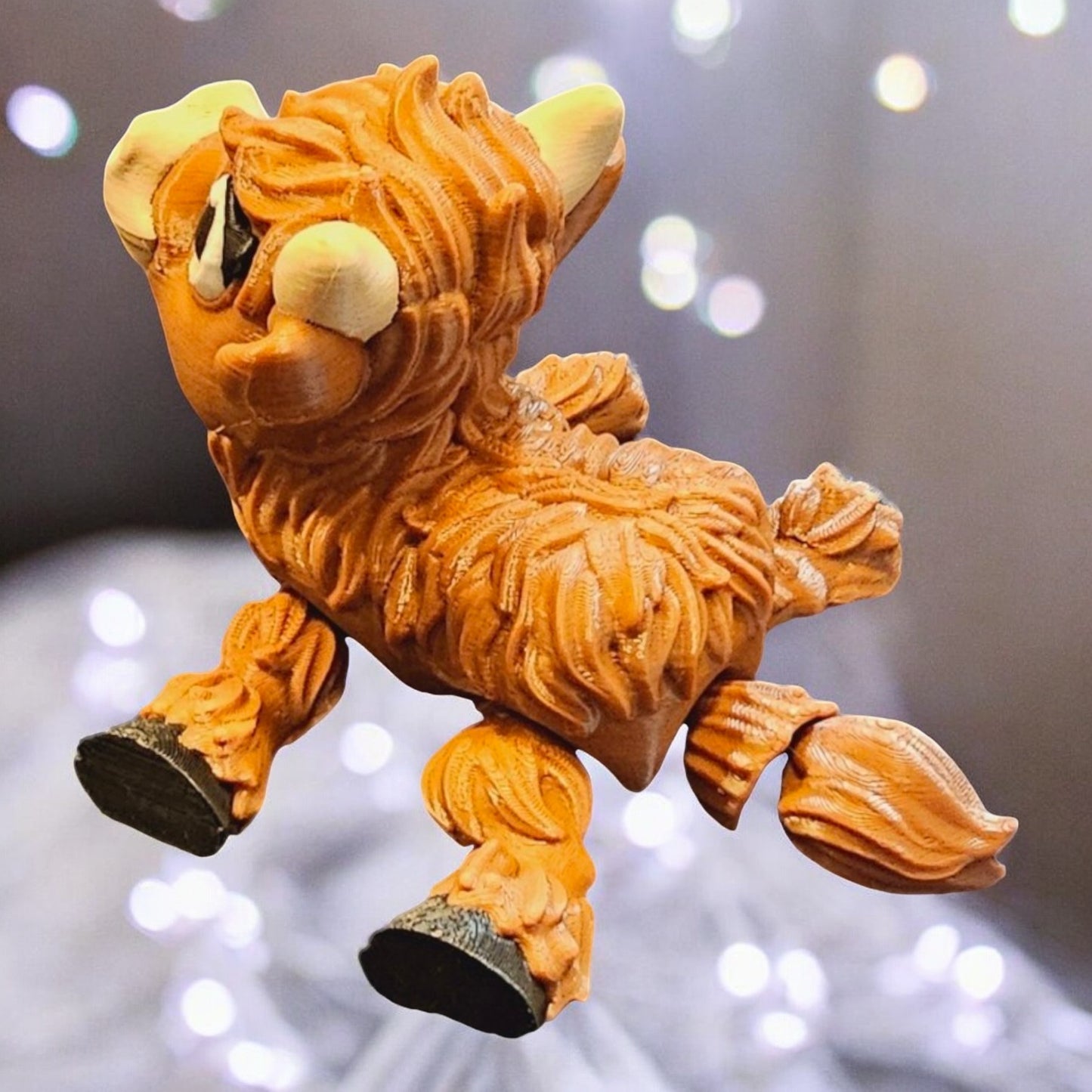 Articulating Highland Cow