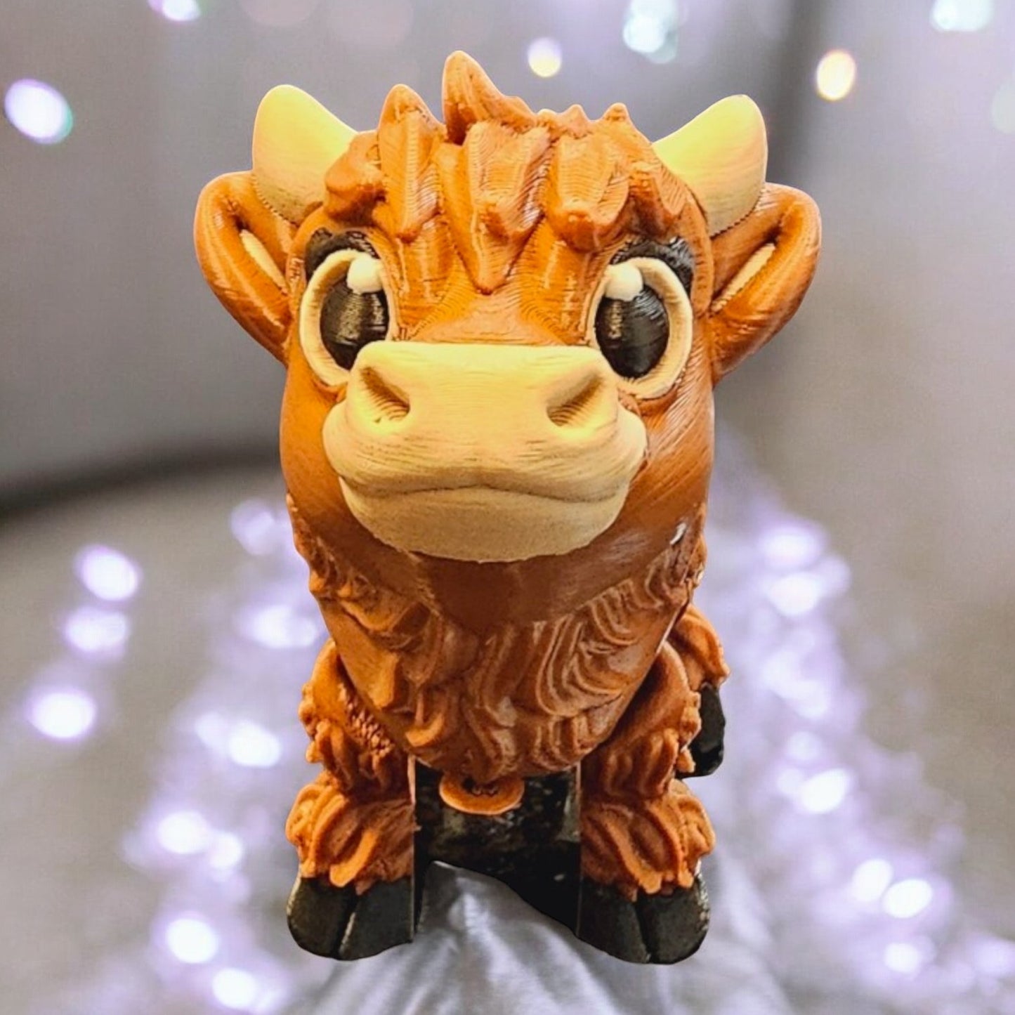 Articulating Highland Cow