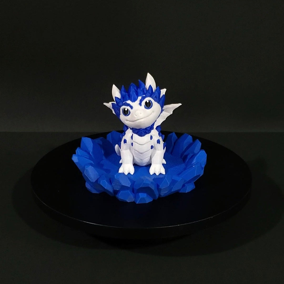 Baby Crystal Dragon & Egg