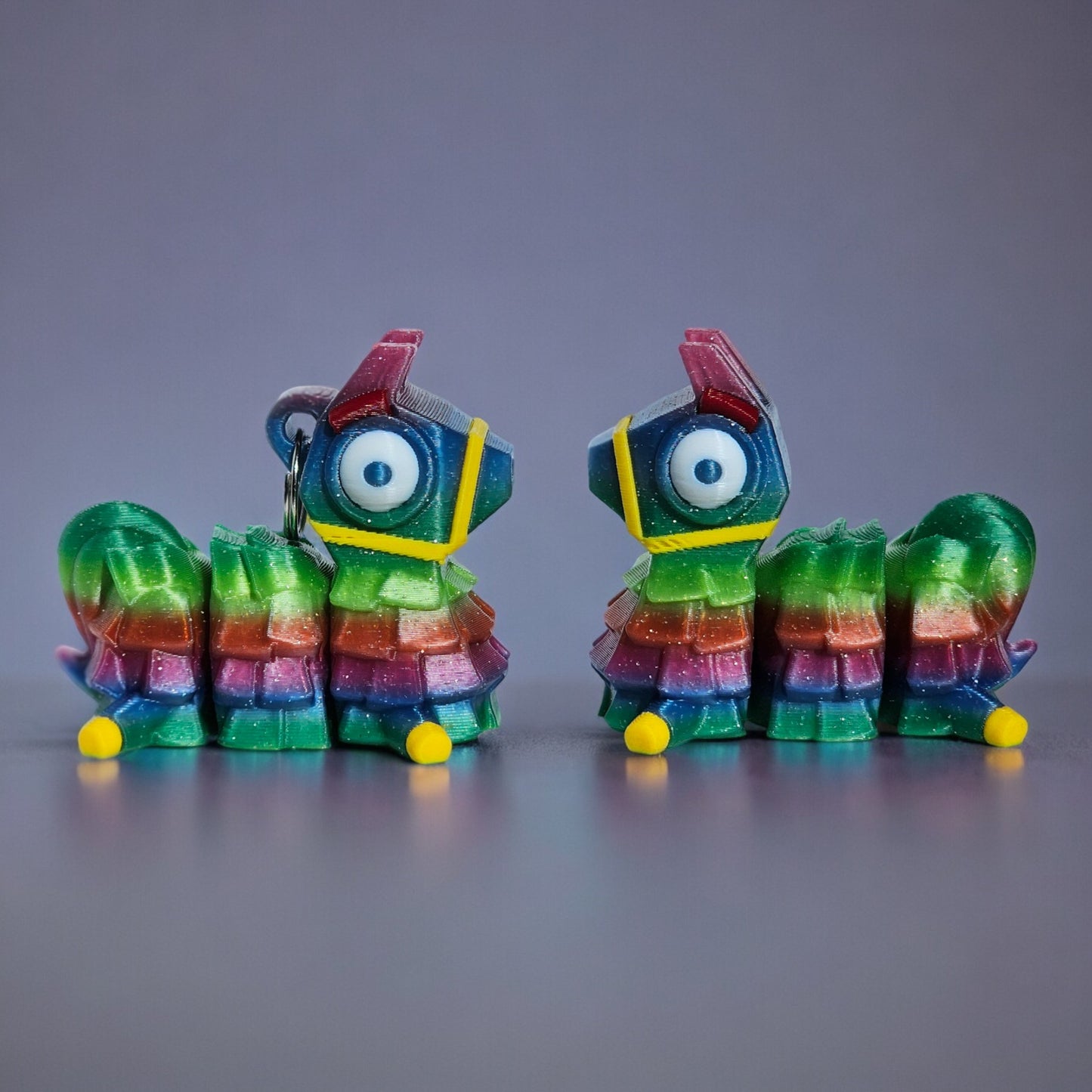 Mini Llama Pinata Set 3D Printed