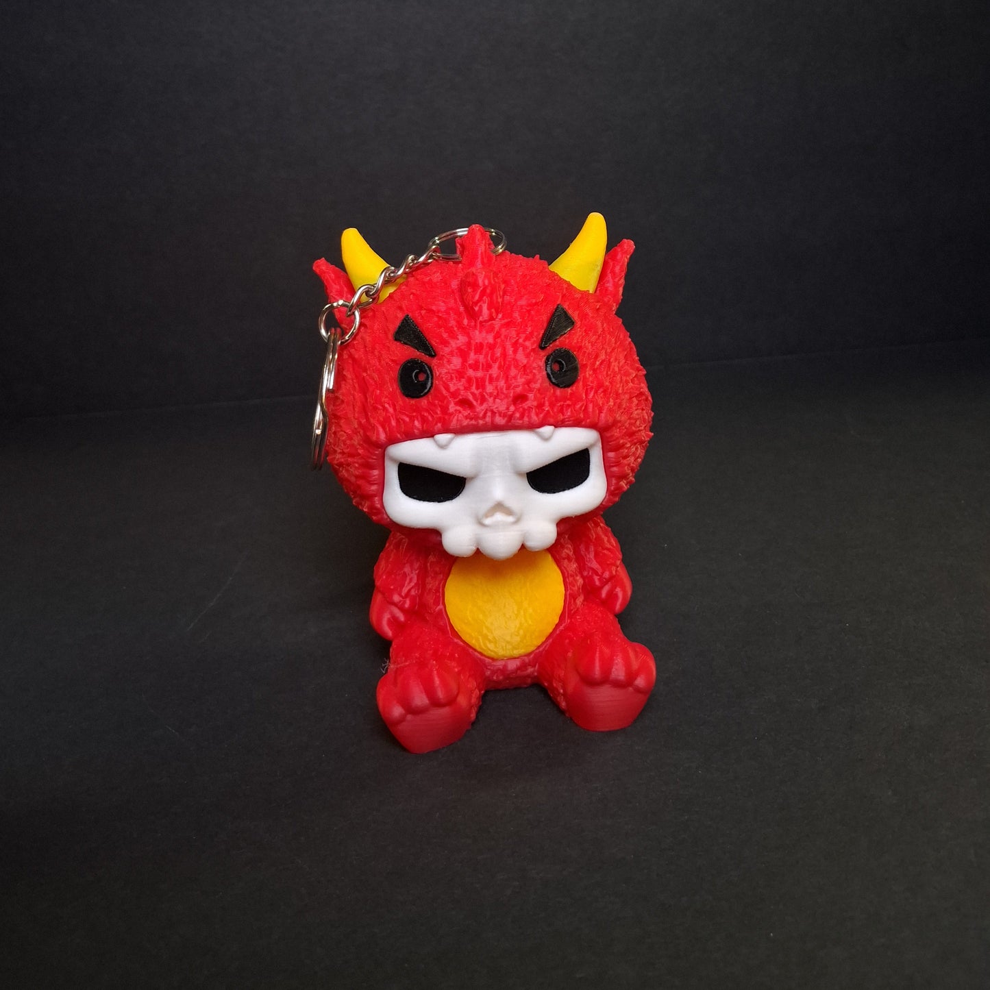 Dragon Skeleton Keychain